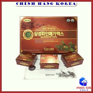 Tinh Dầu Thông Đỏ Keukdong Hàn Quốc, Hộp 120 Viên - Giảm Mỡ Máu, Phòng Ung Thư