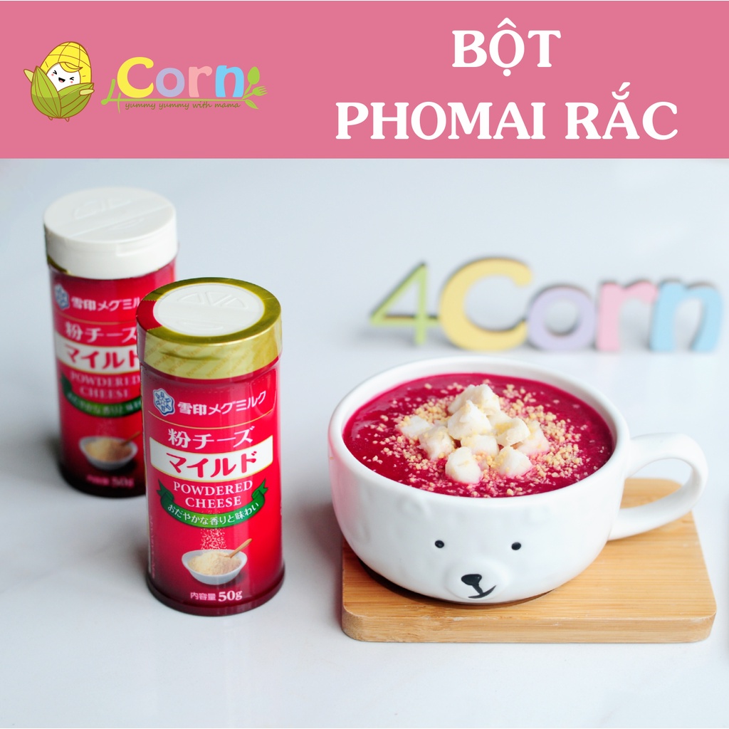 Bột phomai rắc Megmilk Snow Nhật Bản - Cho bé 12m+