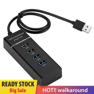 Cáp Chuyển Đổi 4 Cổng Usb 3.0 Tốc Độ Cao 5gbps Cho Laptop / Pc