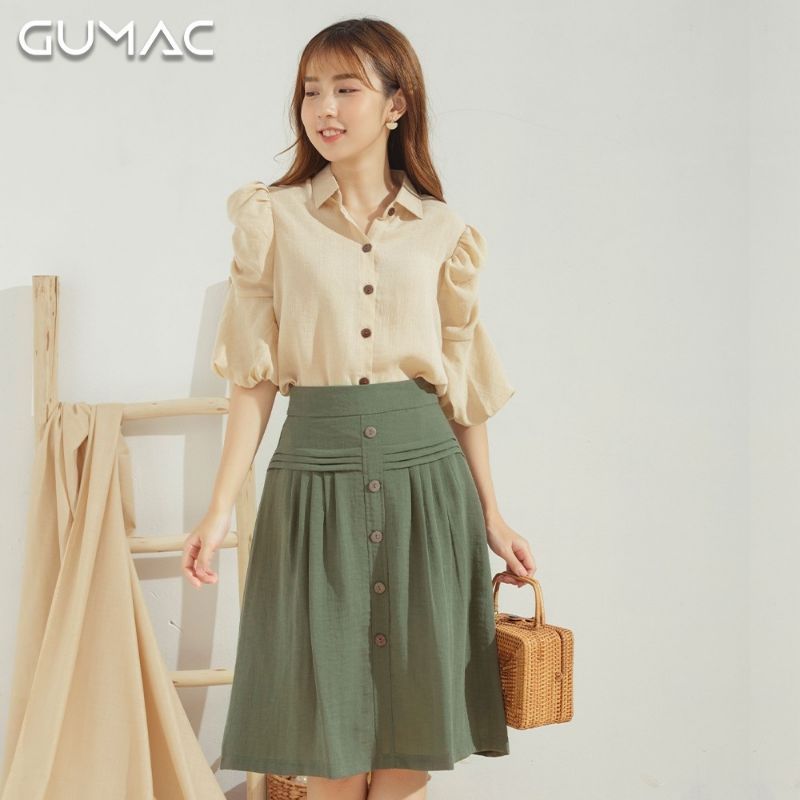 GUMAC - CHÂN VÁY NHÚN TRƯỚC THANH LỊCH