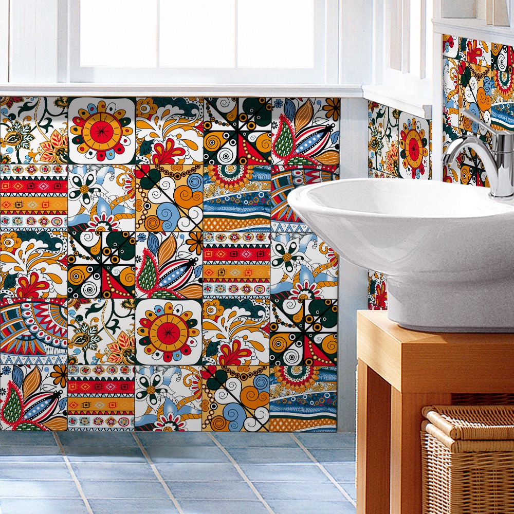 Miếng Dán Sàn Nhà Chống Thấm Nước Chống Dầu Mỡ