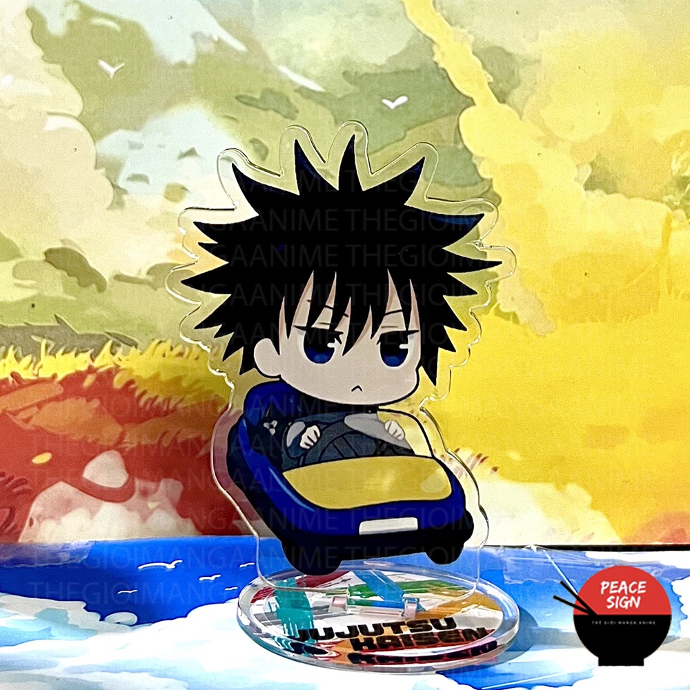 Standee mini JUJUTSU KAISEN ver VUI CHƠI Chú Thuật Hồi Chiến Tượng Mô hình Acrylic Anime mica trưng bày
