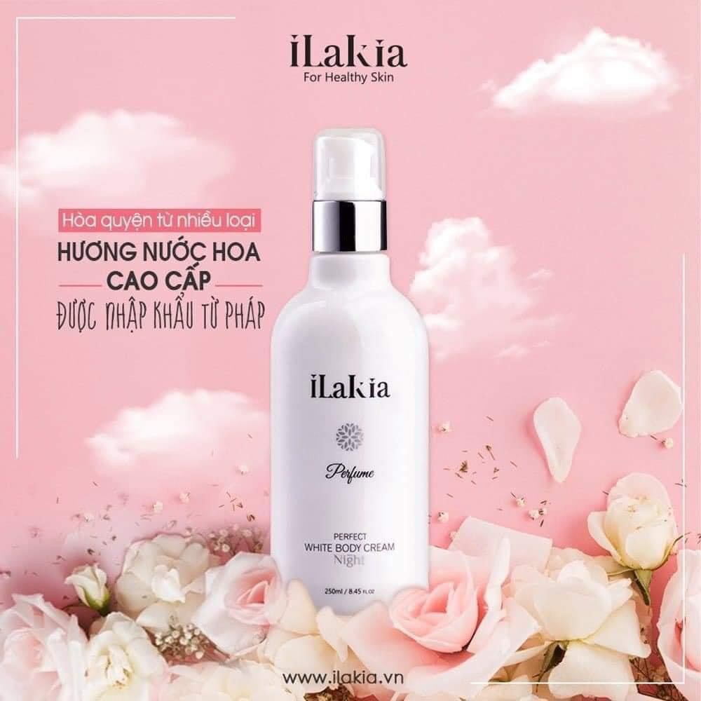 Kem Dưỡng Trắng Da 💋FREESHIP💋Dưỡng Trắng Body Toàn Thân Ban Đêm Ngày ILAKIA Nâng Tone Căng Mịn Tự Nhiên 250ml KOREA | BigBuy360 - bigbuy360.vn