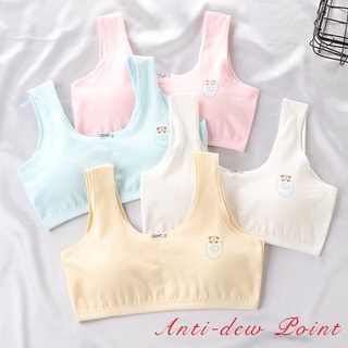 Áo lót vải cotton có mút đệm dành cho bé gái 9-18 tuổi