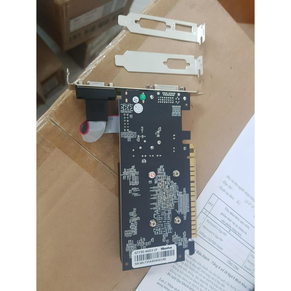 Cạc màn hình GT730 - 4Gb D3 Newbox giá rẻ chiến game tốt