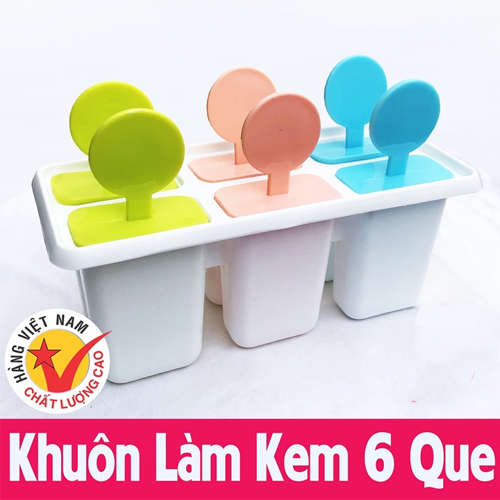 Khuôn Làm Kem 6 Thanh
