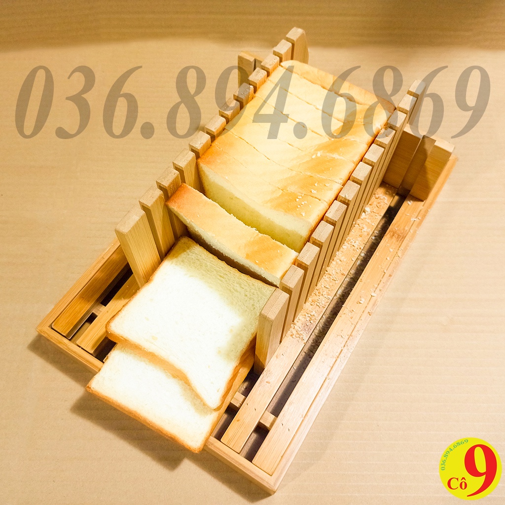 Bánh mì sandwich lạt nguyên cây ổ lớn 400g 9BMSWL1