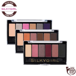 Phấn Mắt 6 Màu Silkygirl Truly Nude
