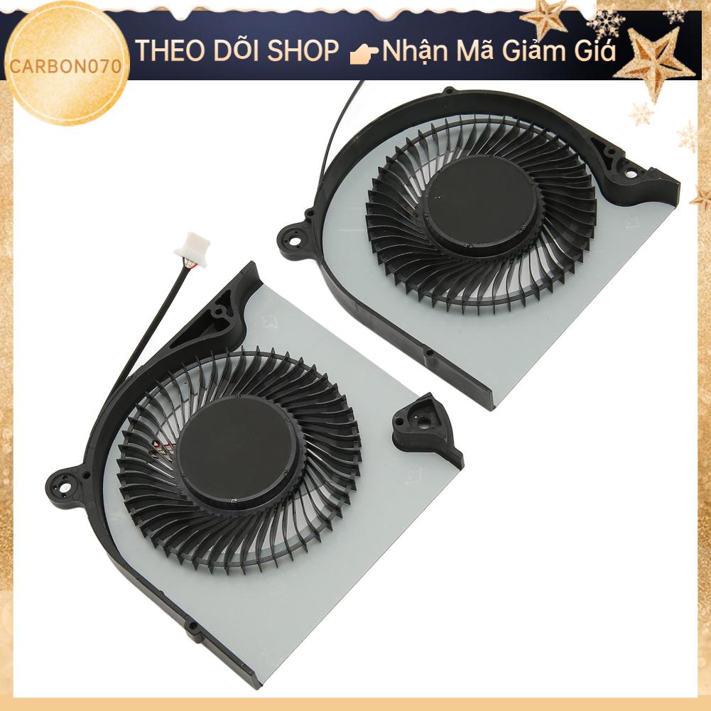 Carbon070 Quạt làm mát CPU Nitro 5 Hợp kim nhôm ABS bền bỉ 4Pin Lắp đặt dễ dàng GPU cho AN515 43 54
