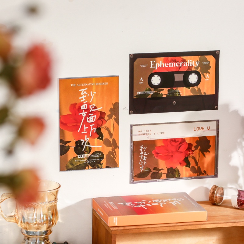 Hộp 30 Tấm Bưu Thiếp In Hình Nghệ Thuật Retro