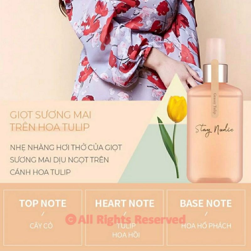 Xịt Thơm Toàn Thân Bodyholic Stay Nudie Hair & Body Mist 100ml | BigBuy360 - bigbuy360.vn