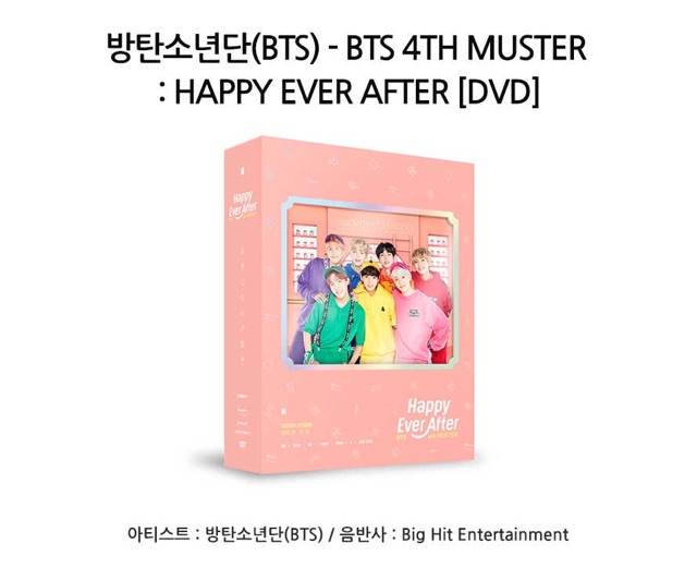 ORDER] 🔥BTS 4th MUSTER Happy Ever After DVD/Blu-ray | Shopee Việt Nam
