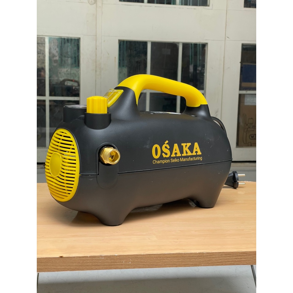 Máy rửa xe mini Osaka S3 2000w, có chỉnh áp, lõi đồng 100%, máy rửa xe gia đình