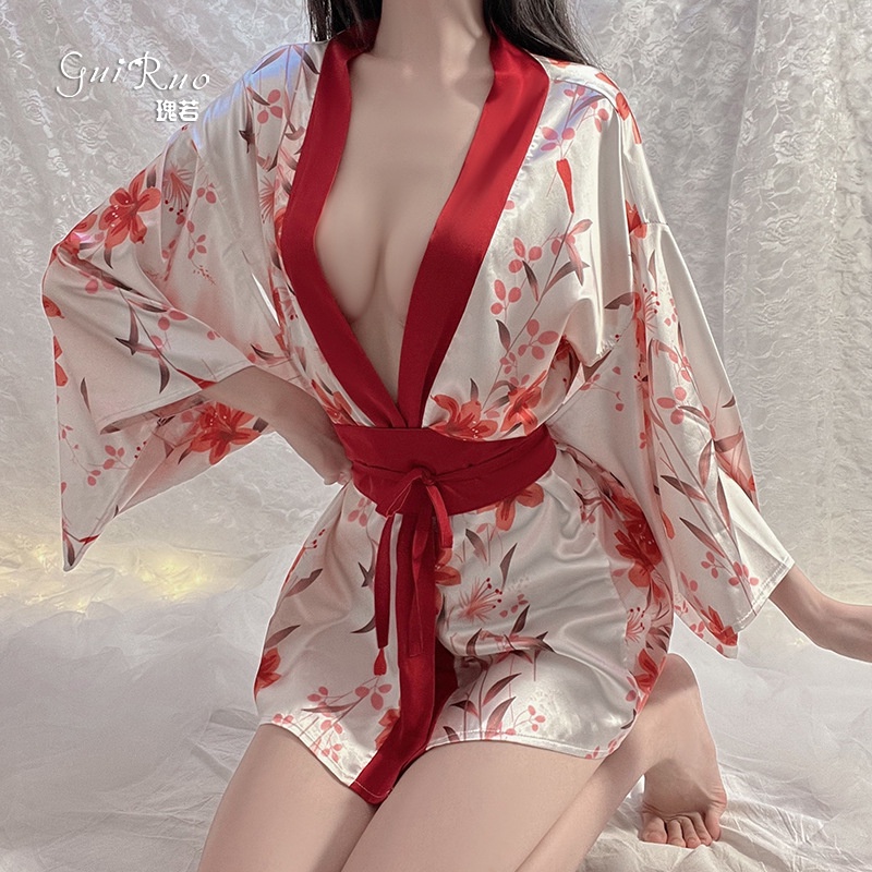 Kimono phong cách Nhật bản Cám Dỗ MS1567 [CWEAR.SEXY_ĐỒ NGỦ & NỘI Y CAO CẤP]