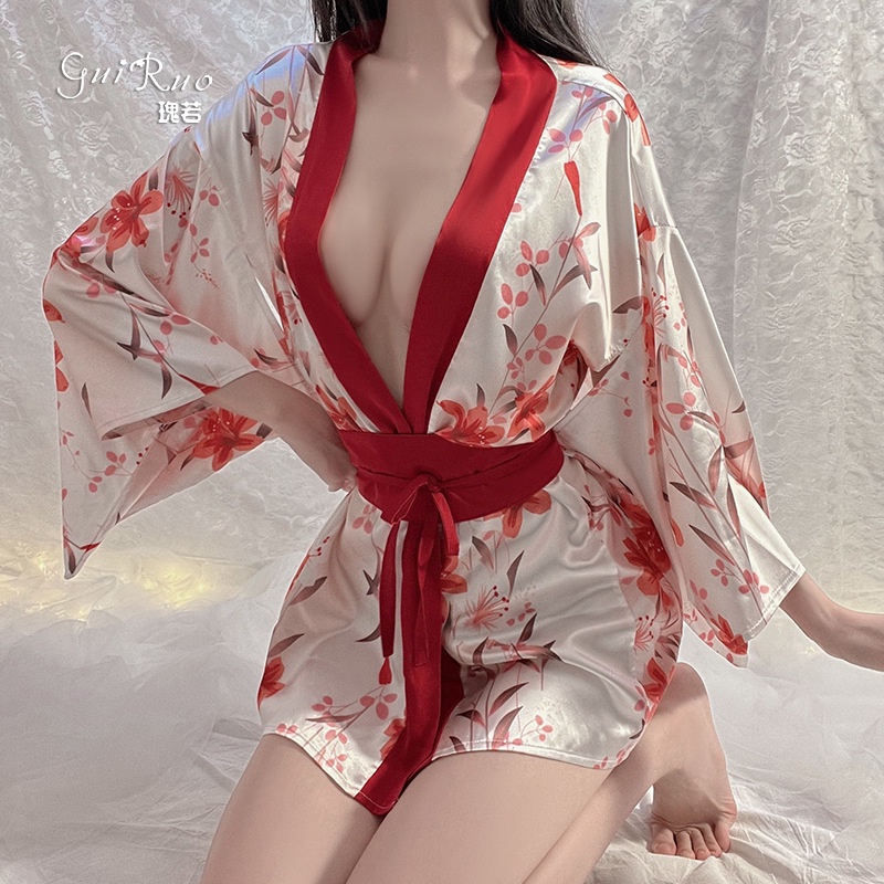 Kimono phong cách Nhật bản Cám Dỗ MS1567 [CWEAR.SEXY_ĐỒ NGỦ &amp; NỘI Y CAO CẤP]