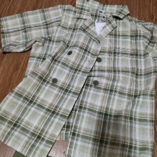 Set áo kẻ váy xanh( kèm ảnh thật)