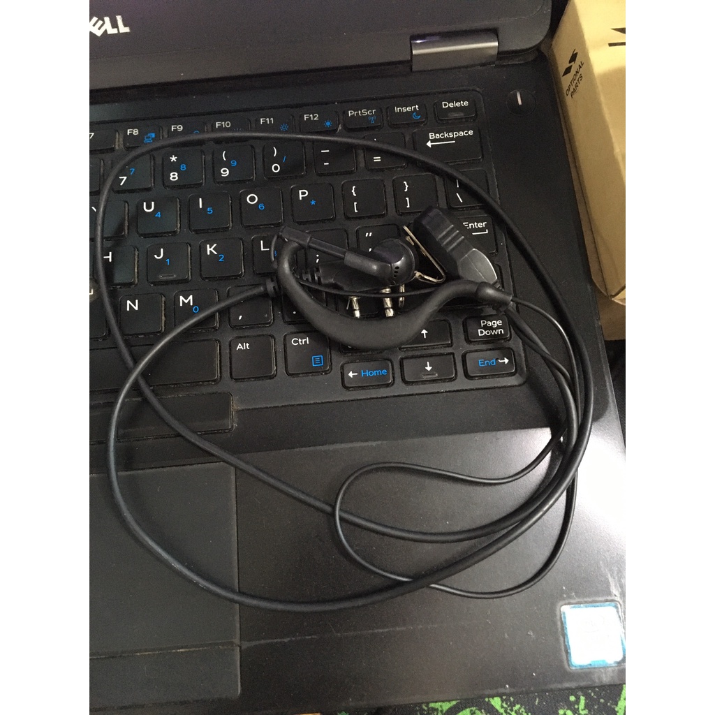 Tai nghe kèm Mic máy bộ đàm Motorola GP368Plus và các loại motorola Kenwood BaoFeng