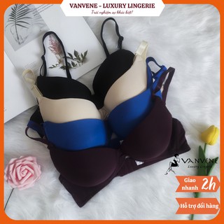 Áo Ngực Nữ Có Gọng Đệm Dày 5Cm Nâng Ngực Tạo Khe Vanvene Chất Liệu Thun Lạnh Mới A223