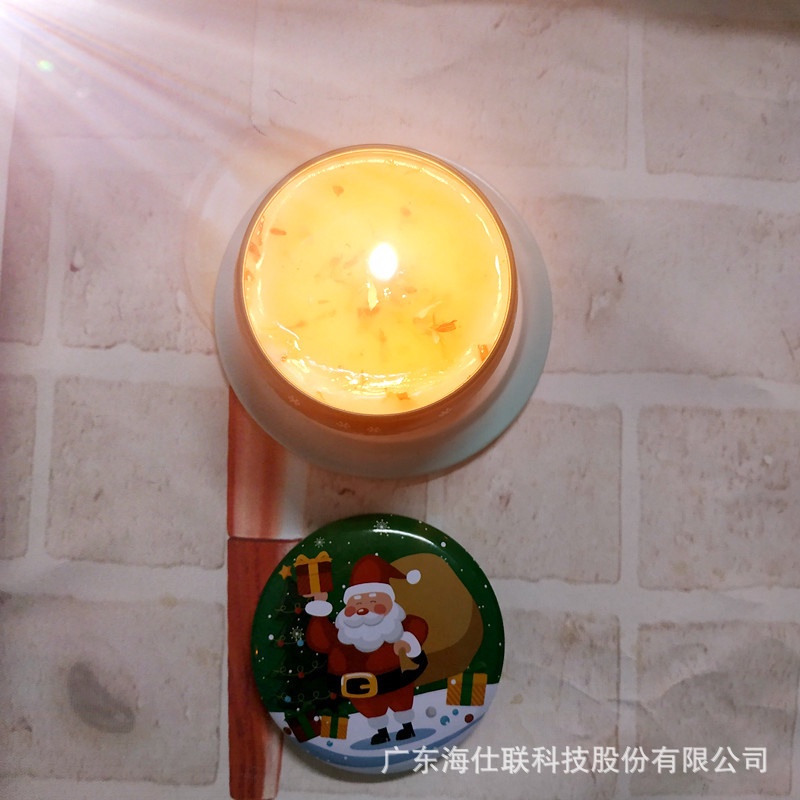 Set 4 hộp nến thơm thiên nhiên - Nến thơm mùi tinh dầu để phòng cao cấp trang trí noel - Gia Dụng Tân Thanh