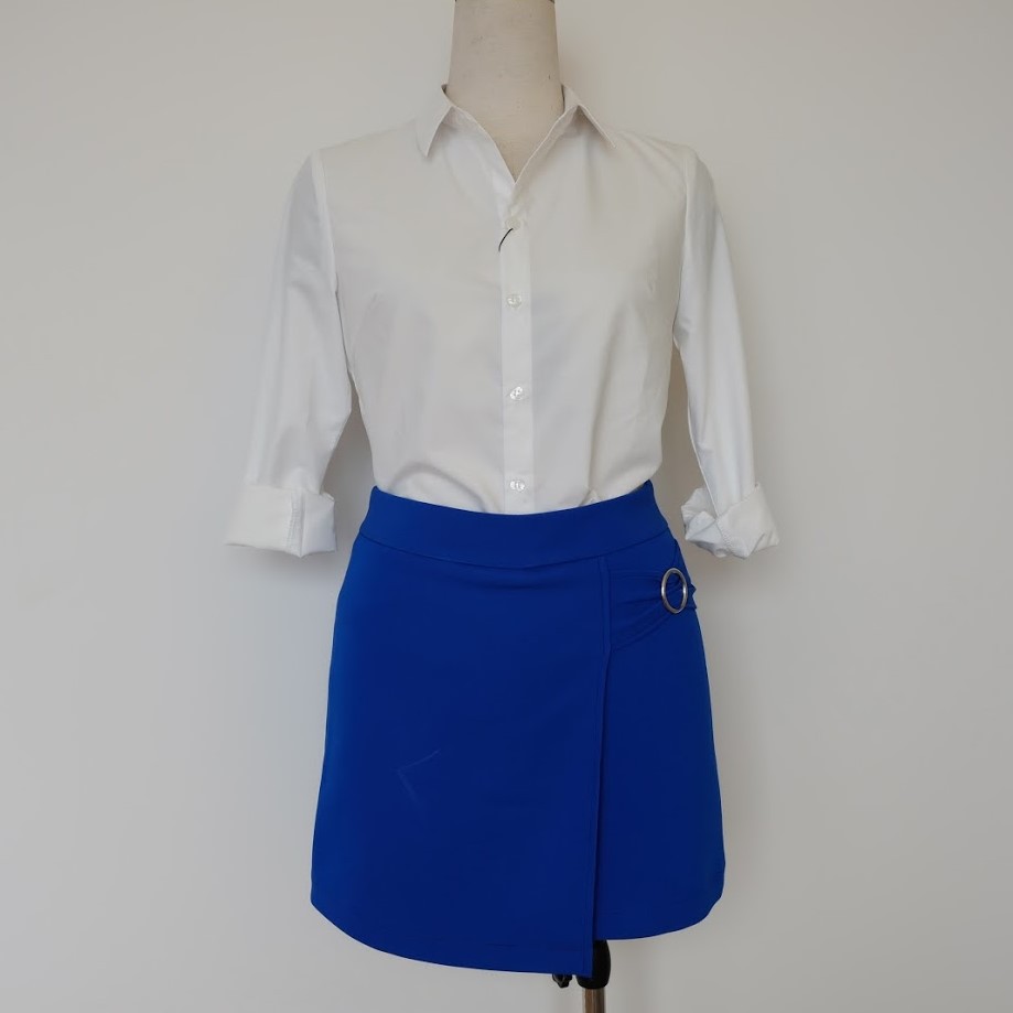 VÁY CHỮ A có lót quần VẠT CHÉO [Ảnh thật 100%] | BigBuy360 - bigbuy360.vn