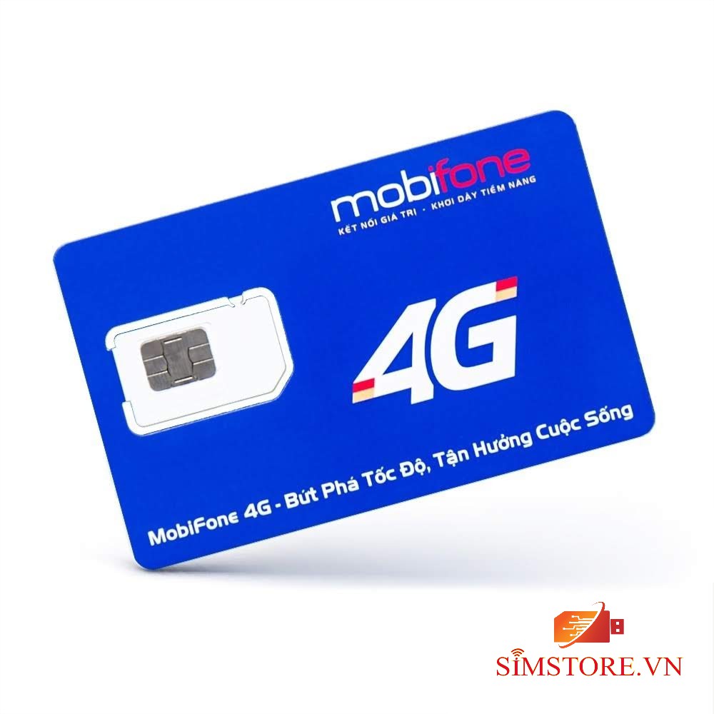 Sim 4G Mobifone MDT250A 12FD50 dùng miễn phí 4G trong 1 năm , Simstore