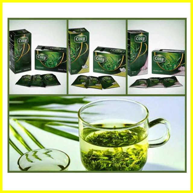 [Chính Hãng] Trà Túi Lọc Cozy 50gr (2g x 25 túi) Đủ hương vị: Đào, Hồng Trà, Lài, Táo, Vải, Olong, Bạc Hà, Trà Xanh,... | BigBuy360 - bigbuy360.vn