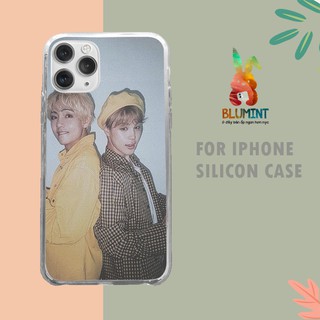 Ốp lưng iphone silicon Idol KPOP BTS Vmin cute moment BLUBTS0246