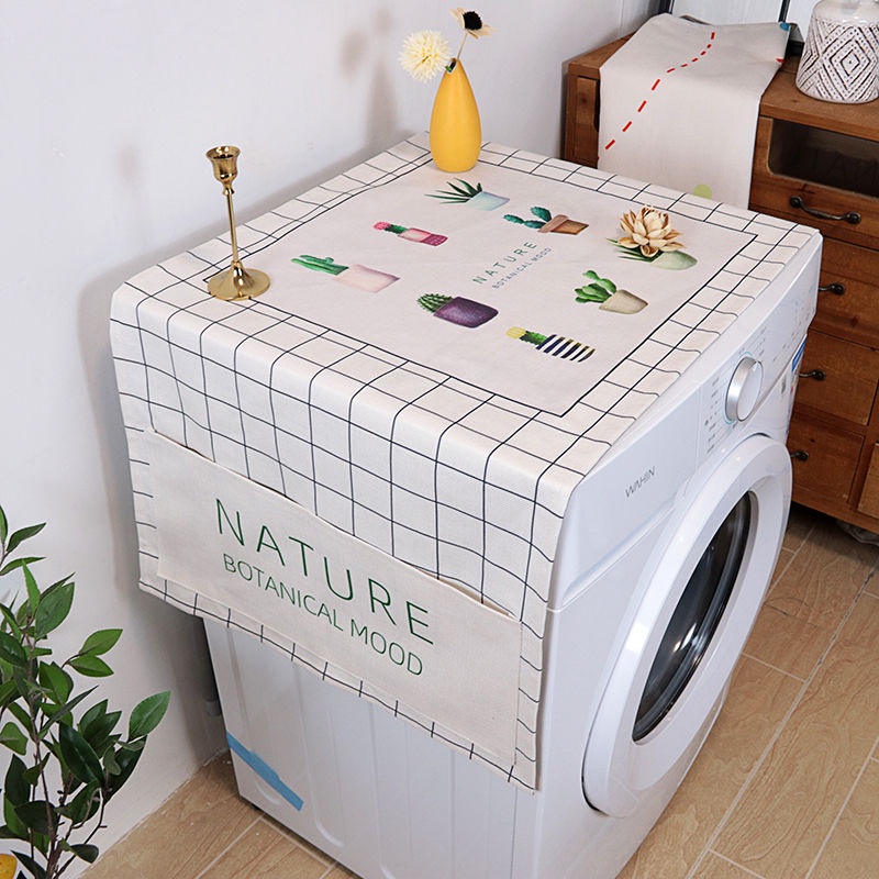 Máy Giặt Nắp đậy Chống Bụi Vải Che Nắng Tủ Lạnh Nắp Trên Máy Giặt Nắp Vải Bông Nắp Lò Vi Sóng / Lò Nướng