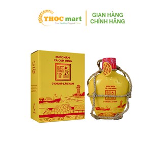 Nước mắm Tĩn cá cơm vàng ruột đỏ 250ml độ đạm 60N đặc sản Phan Thiết bình gốm