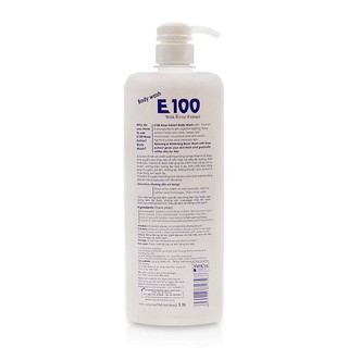 Sữa Tắm E100 Tinh Chất Hoa Hồng 1100ml