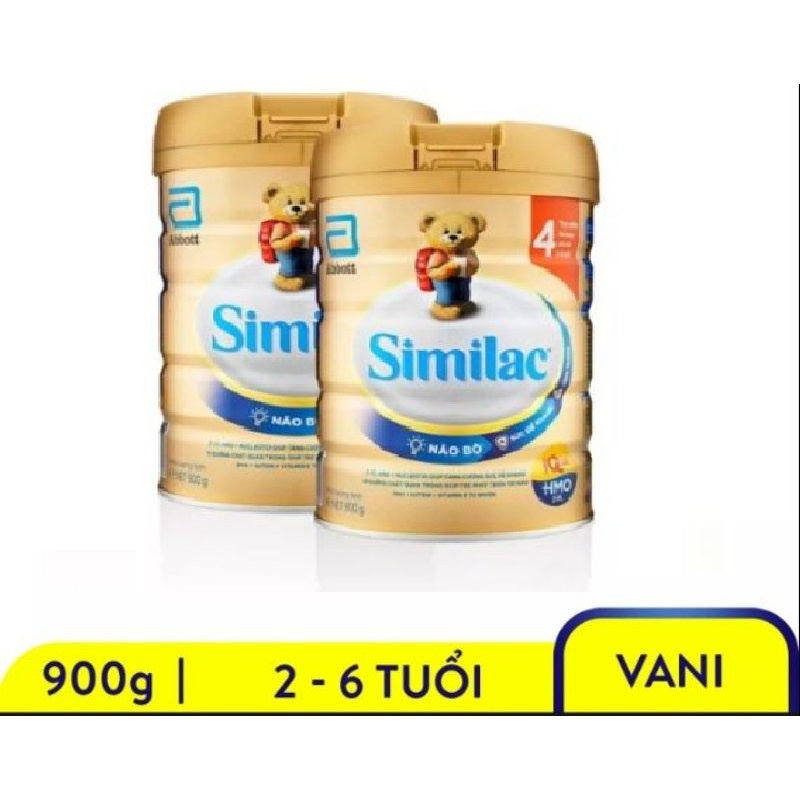 Sữa bột Similac HMO mẫu mới step 4 900g