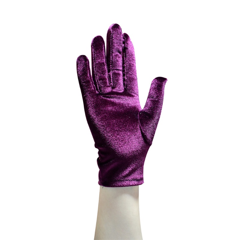 Đôi Găng Tay Nhung Ngắn Chống Nắng Cho Cô Dâu Nhảy Múa