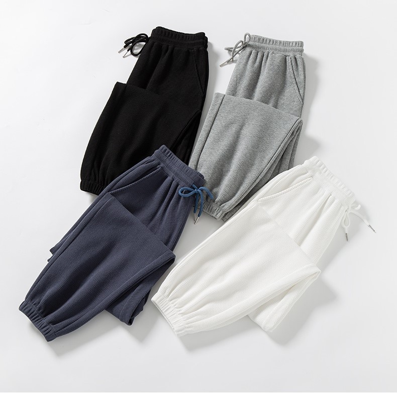 Quần Len Tăm Ống Thụng Bo Gấu Nữ THUS Jogger Ống Boom Dáng Dài Chất Nỉ Mềm Form Unisex Năng Động Q2I03