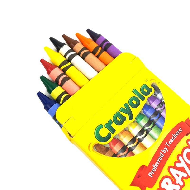 Hộp 8 Bút Màu Sáp - Crayola 523008