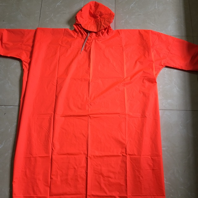 Áo Mưa Dạ Quang Đi Phượt. Áo size to, dày dặn.
