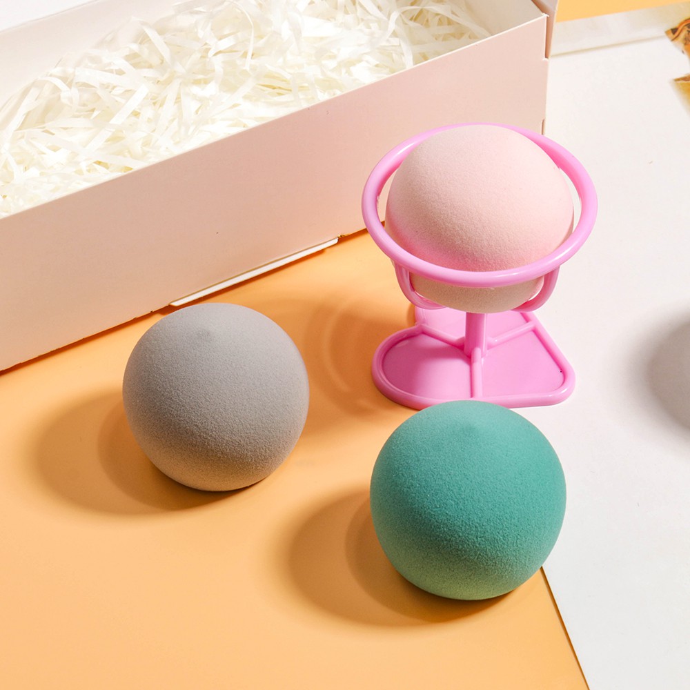 Bộ 3 mút trang điểm O.TWO.O kèm giá đỡ tiện dụng 19*8*5cm