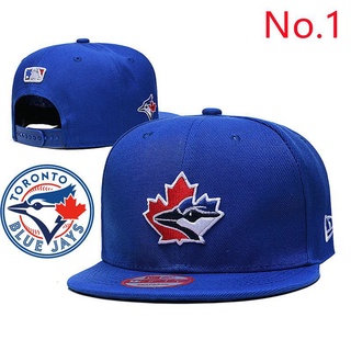 Exgk 10 style mlb toronto blue jays baseball cap flat brim hat sun visor hat multi color to75