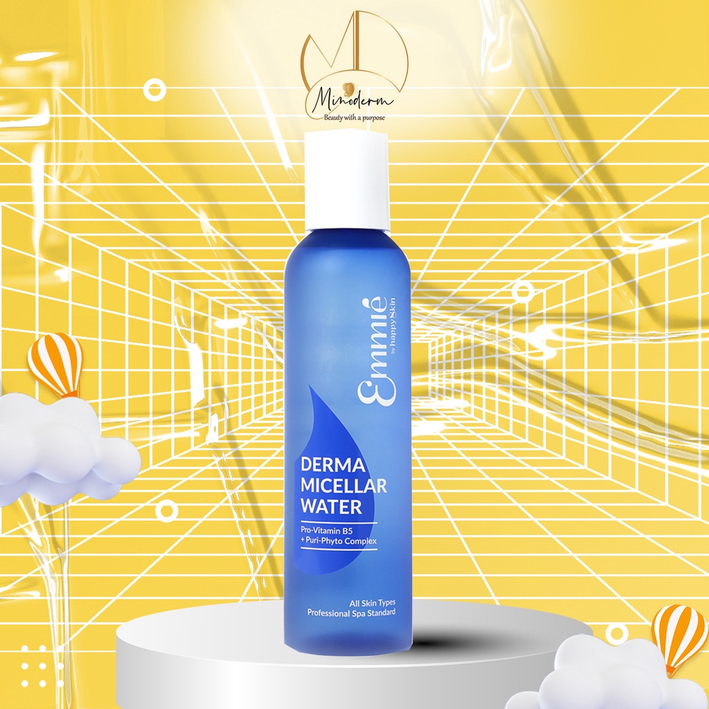 Nước Tẩy Trang Emmié Derma Micellar Water làm sạch sâu, không cay mắt, không đắng miệng, không gây khô da 250ml