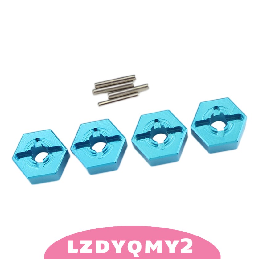 RC Ống Nối Trục Bánh Xe 12mm / 5mm Cho Xe Điều Khiển Từ Xa Wltoys 144001 Buggy, Màu Xanh Dương