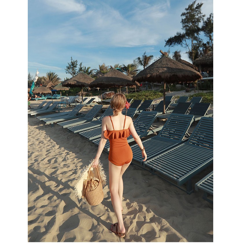 Bộ bơi liền cúp bèo ngực 2 màu (ảnh thật) | BigBuy360 - bigbuy360.vn