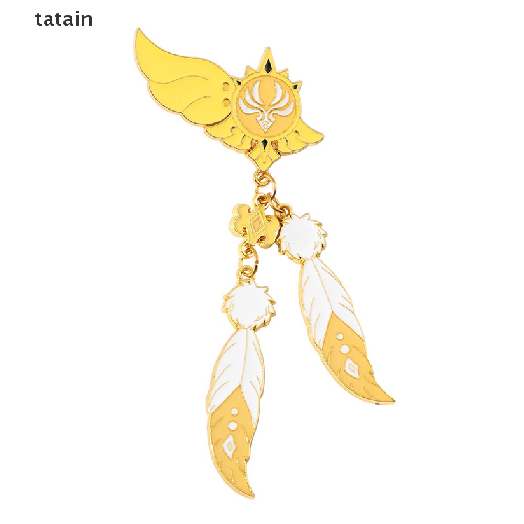 [TAT] Game Genshin Impact Barbatos Venti eye of God insignia pendant Pin Alloy Brooch CVX