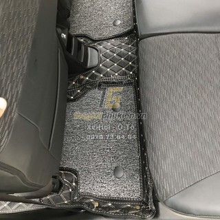 Combo LÓT SÀN VÀ LÓT CỐP DA 6D cho xe Suzuki XL7