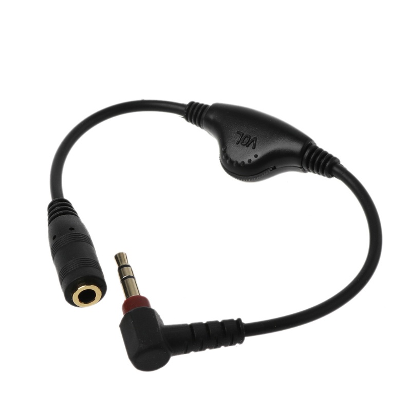 Cáp Nối Dài Chuyển Đổi Giắc Cắm 3.5mm AUX Sang Cổng Cắm Tai Nghe Có Điều Khiển Âm Lượng Dễ Sử Dụng