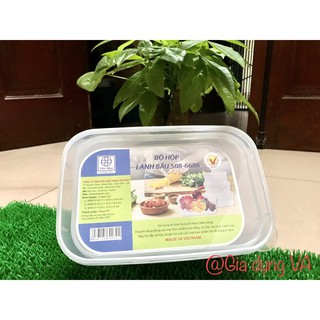 BỘ 3 HỘP BẢO QUẢN THỰC PHẨM LẠNH BẦU BẰNG NHỰA VIỆT NHẬT GIÁ RẺ-AN TOÀN TRONG LÒ VI SÓNG