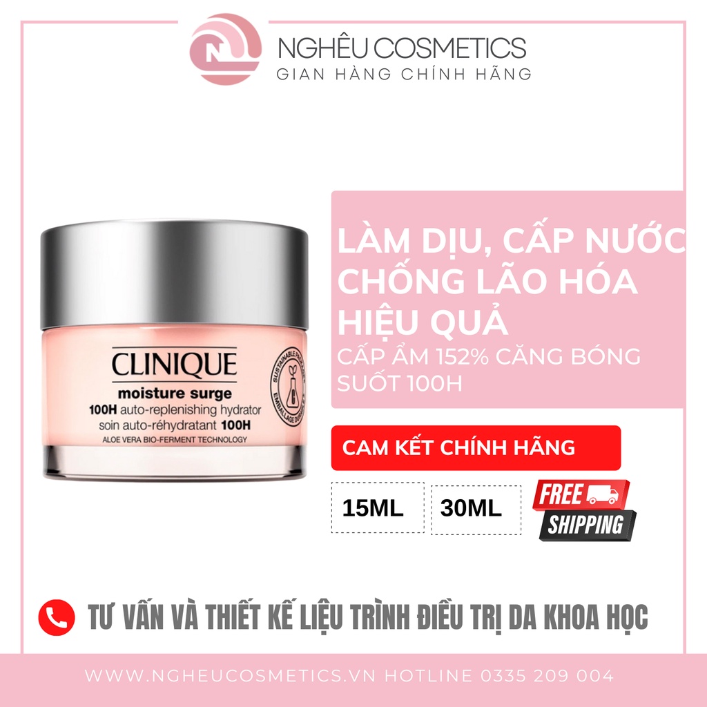 Kem Dưỡng Ẩm Làm Mềm Mịn Trẻ Hóa Da Clinique Moisture 30ML Mẫu Mới