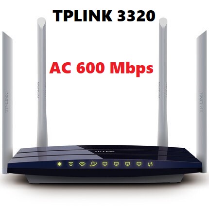 Bộ Phát Wifi 4 râu TPLINK băng tần kép chuẩn AC sóng xuyên tường giá rẻ, modem wifi tplink, router wifi xuyên tường