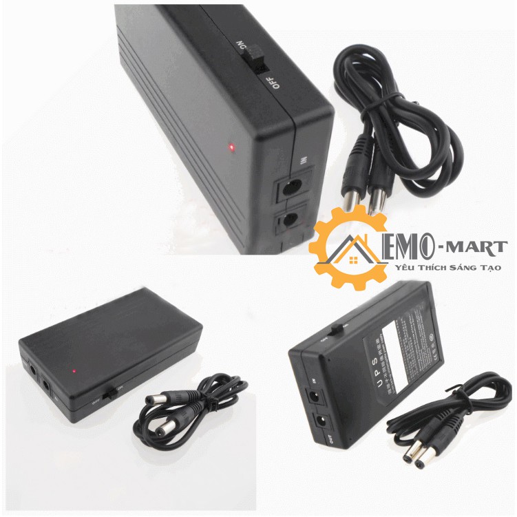 [ HOT ] Nguồn dự phòng UPS mini 5V/9V/12V-1A