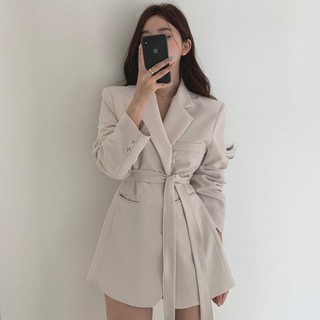 (HÀNG ĐẸP 3 MÀU HOT) - ÁO KHOÁC BLAZER DORY&PONY CHICO ELEGANT FRENCH SUIT – AK093 (Kèm dây belt)