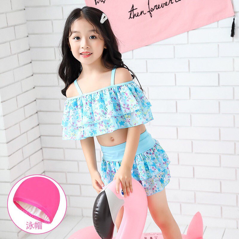 Bikini Đồ Bơi Đi Biển Áo Tắm Trẻ Em Hai Mảnh | BigBuy360 - bigbuy360.vn