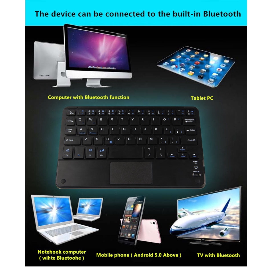 Bàn Phím Bluetooth Không Dây Cho Lenovo Tab S8 Yoga Tab 3 8 Tablet Pc Yoga Tablet 2 8 7 Android Windows